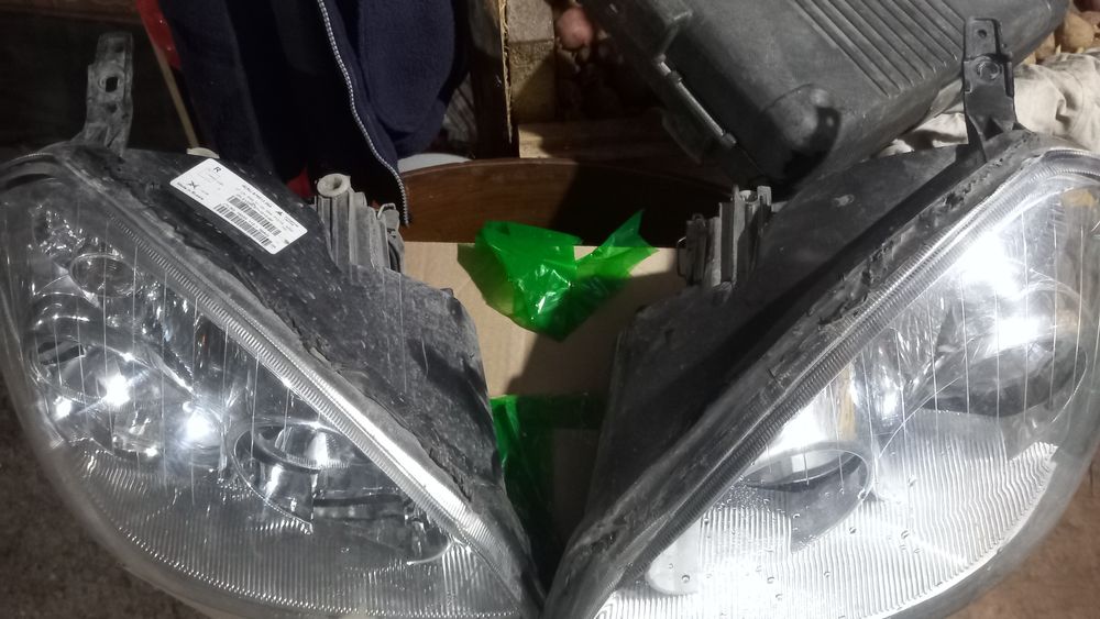 Передние фары приора