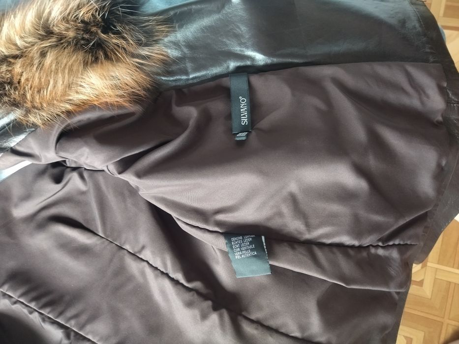 Кожаная куртка осень/весна