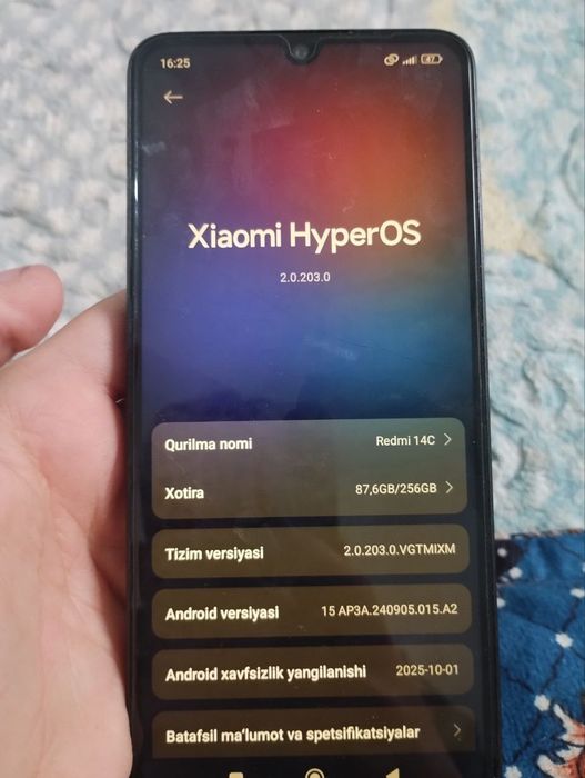 Redmi 14c yangi ideal aybi yoq