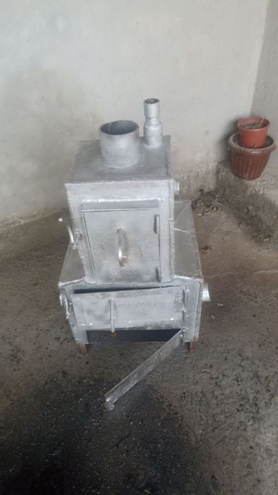 Катёл печка (хам газда хам кумирда ишлайди)