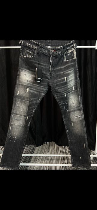 Blugi DSQUARED2 barbati - design premium distressed - S-XXL