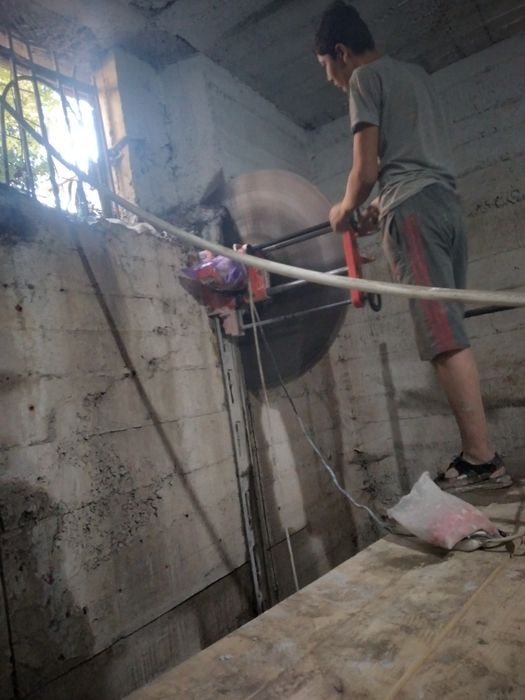 Beton kesishning barcha turlari
