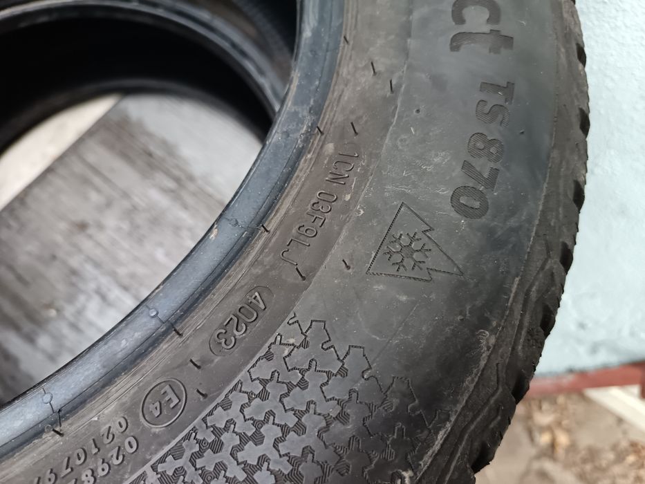 Anvelope MS iarna 195 65 15 continental 2023 6.6mm