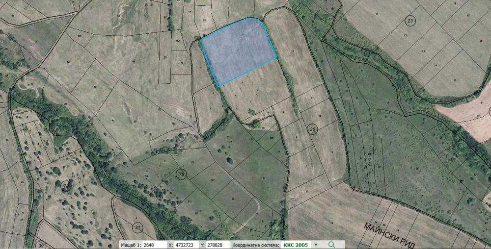 Продава се Земеделски имот в с. Садовик, Област Перник -  кв.м за 1048 €/дка - Снимка #4