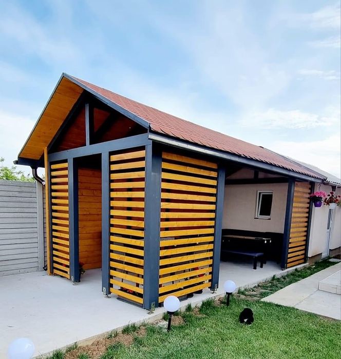 Foisoare si terase moderne din lemn la comanda