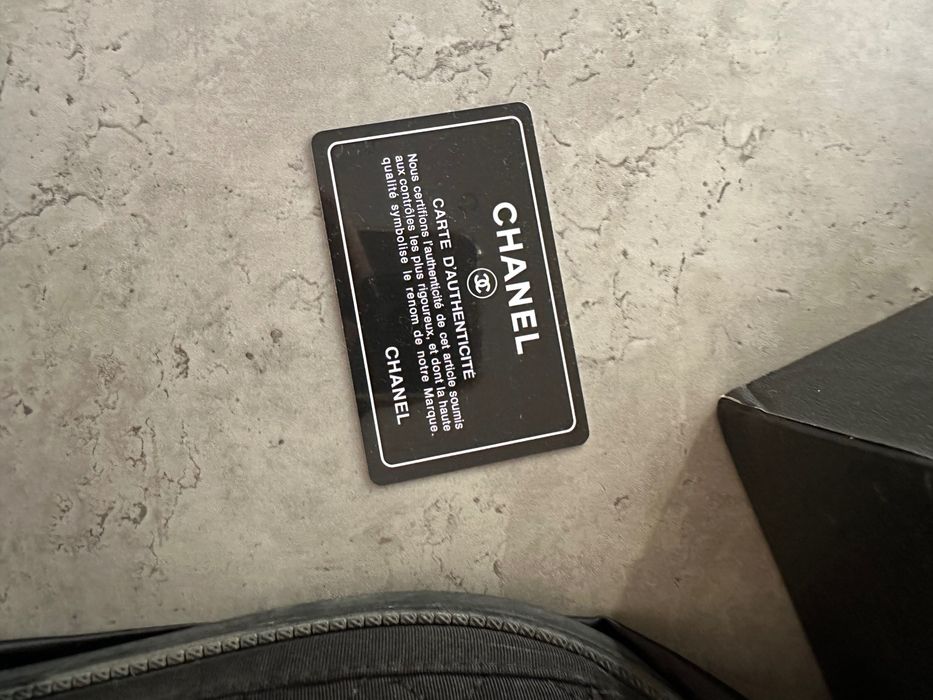 Черни сандали Chanel