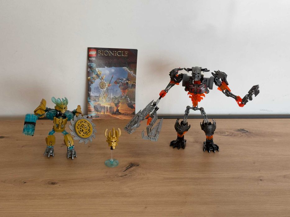 Лего Конструктор LEGO Bionicle — Mask Maker vs. Skull Grinder 70795