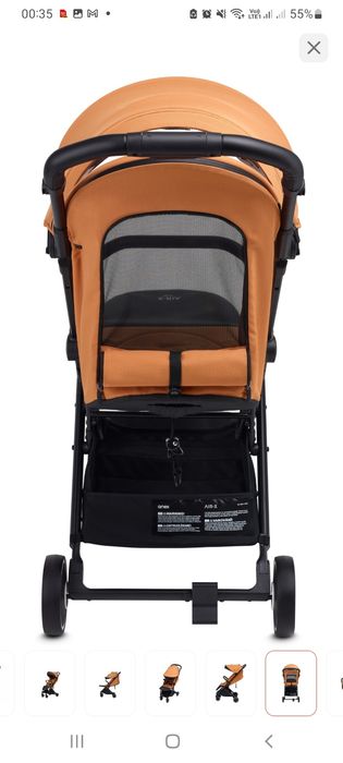 Прогулочная коляска Anex Air-X Toffee