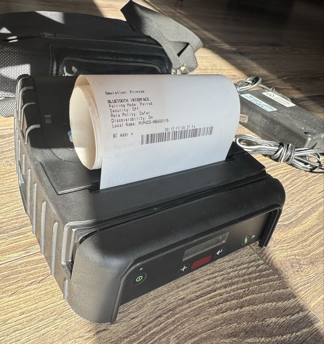 Imprimantă portabilă Printek MTP400
