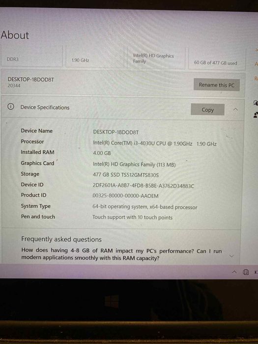 лаптоп Lenovo Yoga 2