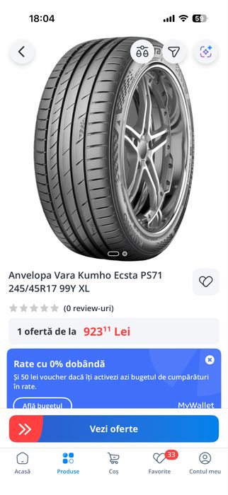 Anvelope vara 245/45R17 Kumho 2025 Brasov • OLX.ro