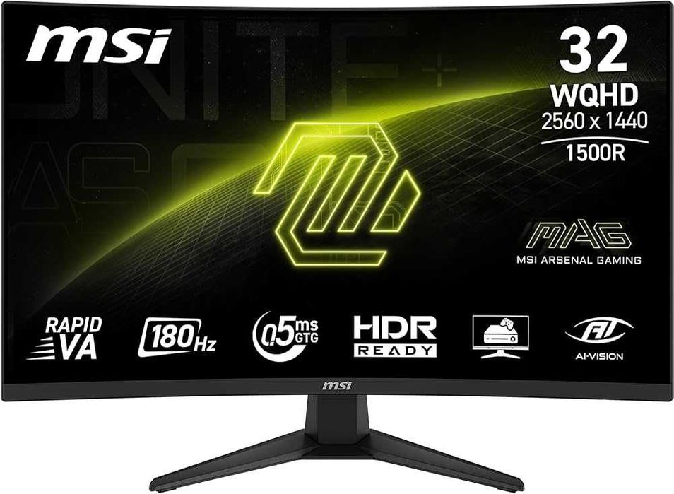 Игровой монитор MSI MAG 321CQF E18 2k 180hz Curved