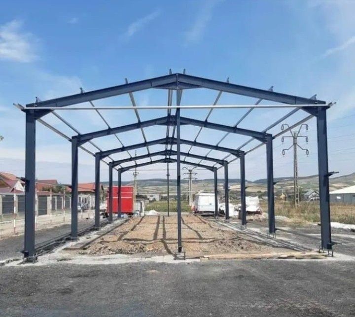Vând hală metalică 6x 10