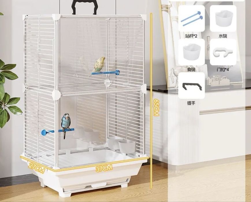 клетка большая для папугая