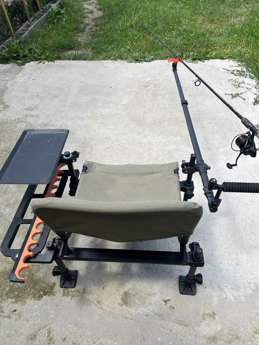 Vând combo pescuit la feeder