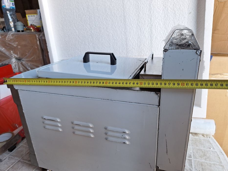 Фритюрник  Професионален Газов защита - CE Фритюрни дюнер скара котлон