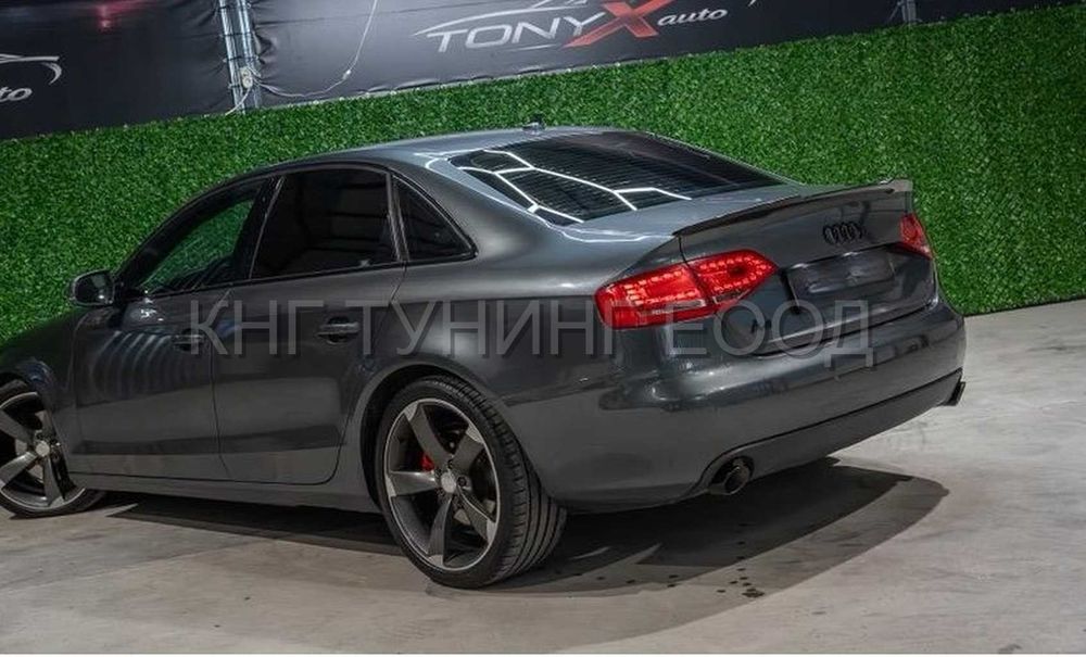 Батман лип спойлер за багажник ауди а4 б8 седан / audi a4 b8 spoiler м4 / добавка