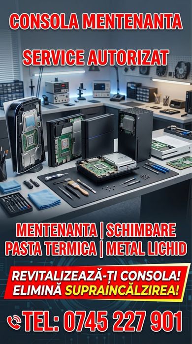 Service Mentenata Console Ps5 Ps4 Ps3 Xbox