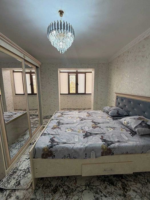 77-серия 2х комнатная квартира переделено 3х ком на 3-этаже ул.Мархабо