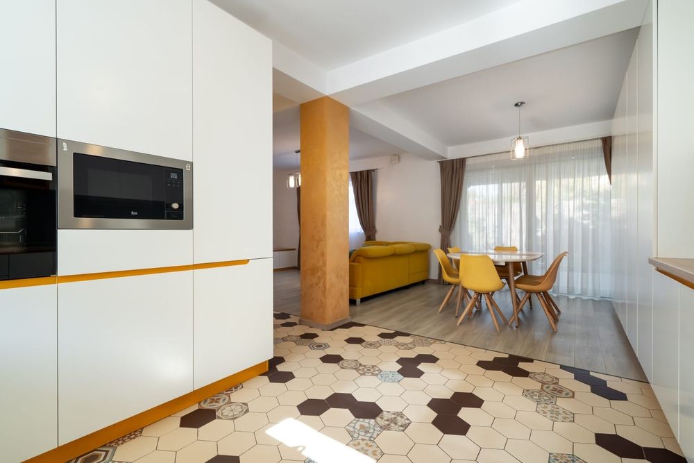 Ecovillas-Casa cu pompa de caldura geotermala,4camere,mobilata&utilata,90%reducere la facturi, izolata la standardul unei case pasive