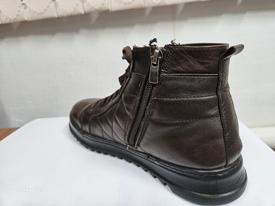 Зимняя мужская сапоги