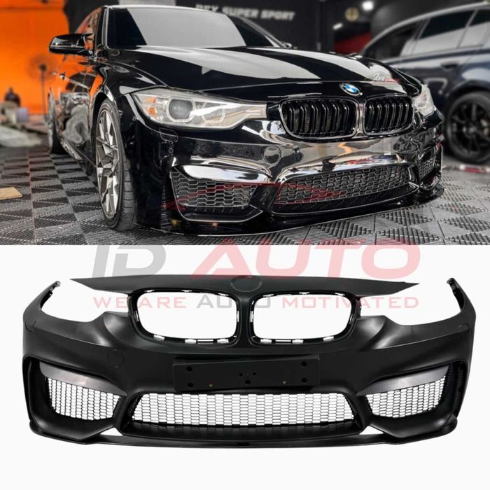 Предна броня BMW F30 (2011+) – M3 дизайн с лип спойлер, bmw f30