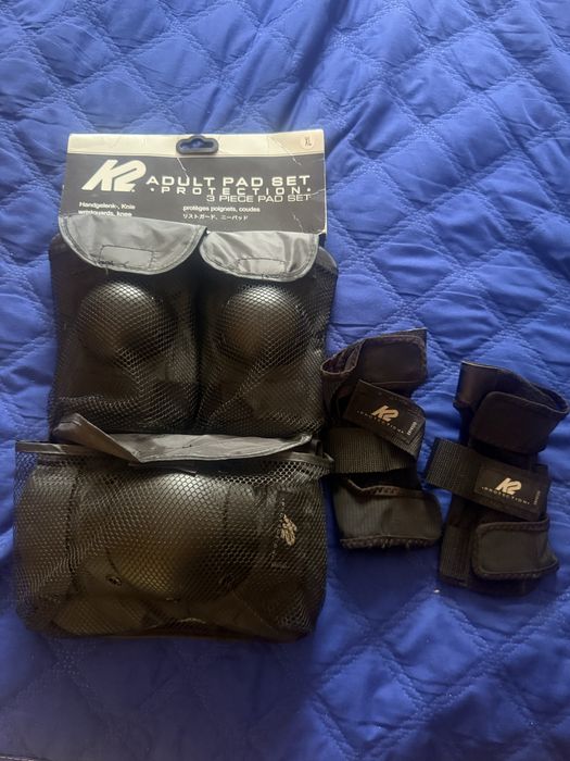 Vand Role K2 EXO 6.0 M, 42 EU, fitness/recreatie, 4x80mm, cu frana Pachet Complet Noi