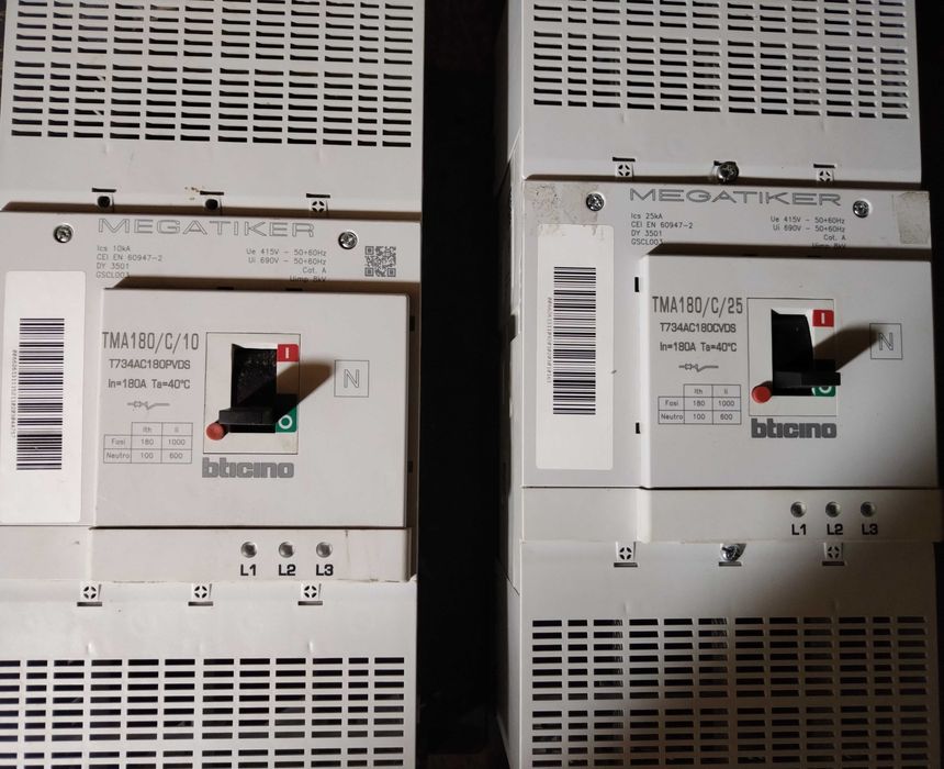 Întrerupător-usol automat 125a-180a-250a