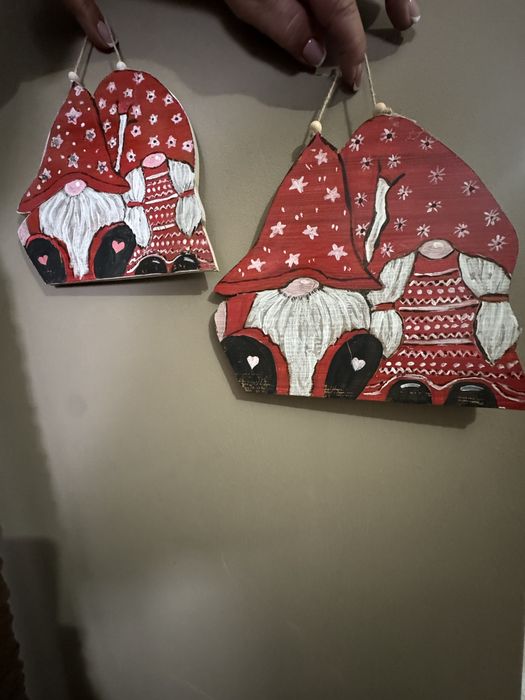 Ръчно изработена коледна украса