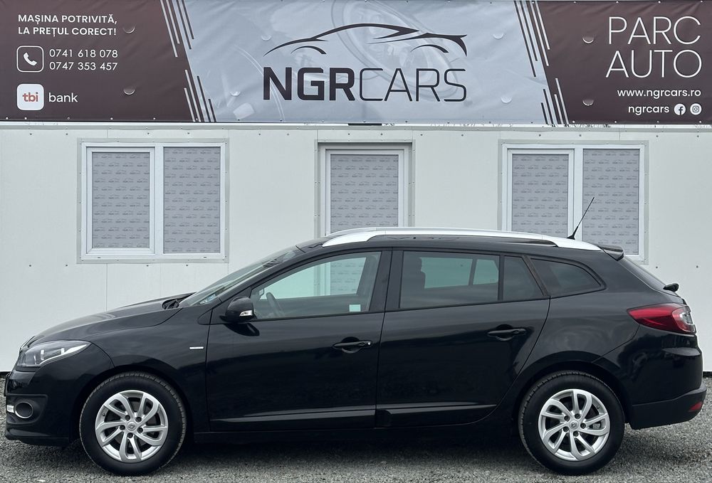 Renault Megane LIMITED 1.5 dCi 2015 Facelift Automat  RATE / TRANSPORT