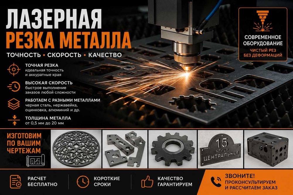 Лазерная резка металла