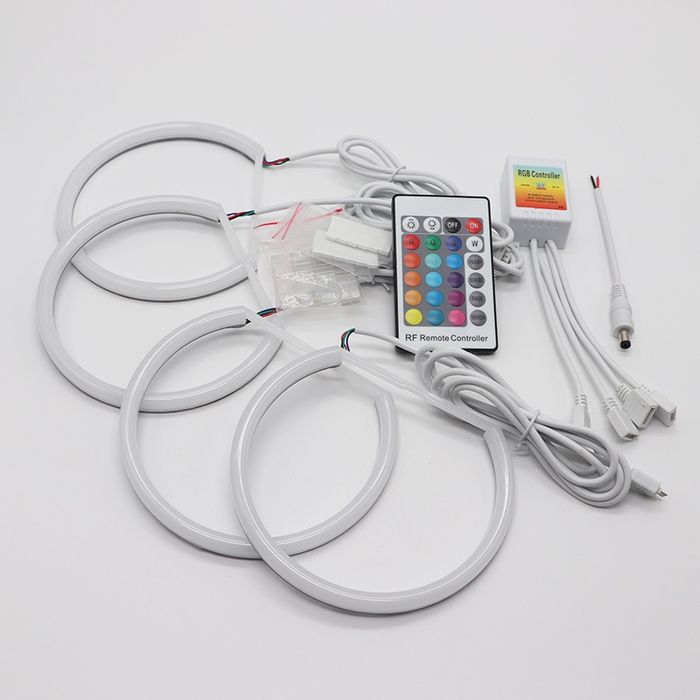 RGB Ангелски очи за бмв COTTON LED, BMW E46, E36 Angel eyes