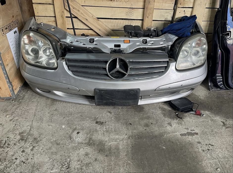 R170 SLK230 ноускат бампер фары авторазбор мерседес бу оригинал