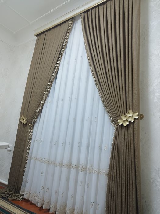 Parda tikish xizmati Посшыв шторы под заказ