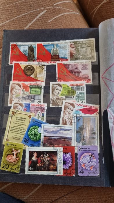 Почтовые марки разные