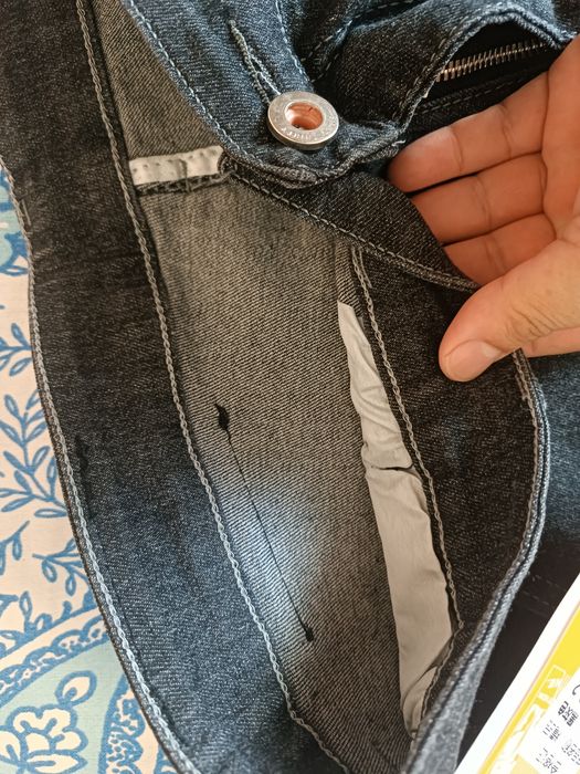 Продам джинсовые брюки