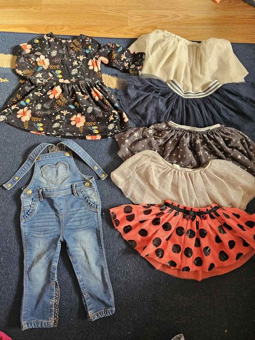 Огромен лот дрехи за момиче 80-86см 1-2г.