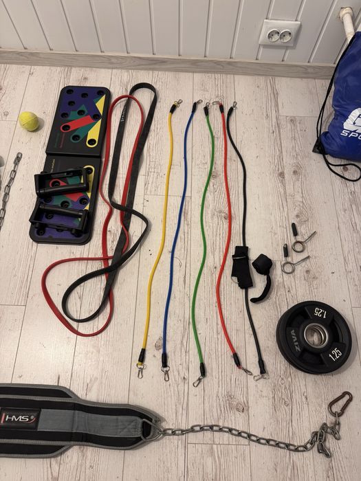 Kit improvizat de mine pentru sport acasa