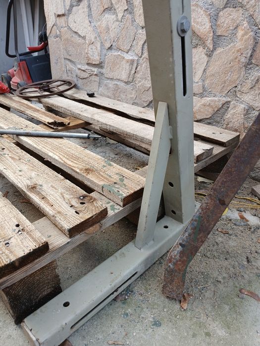 Picioare banc de lucru din oțel