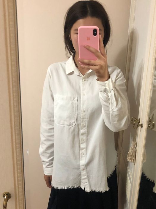 Рубашки  белые,женские