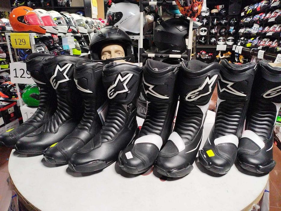 Ботуши Alpinestars SMX S/6/WP 44/45 нови мото мотор