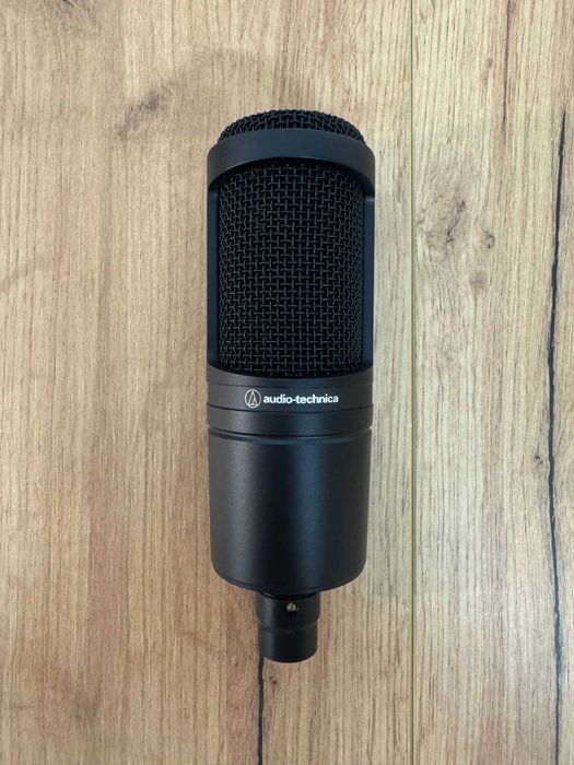 Audio-Technica AT2020 + Pop Filter – stare excelentă, pachet complet