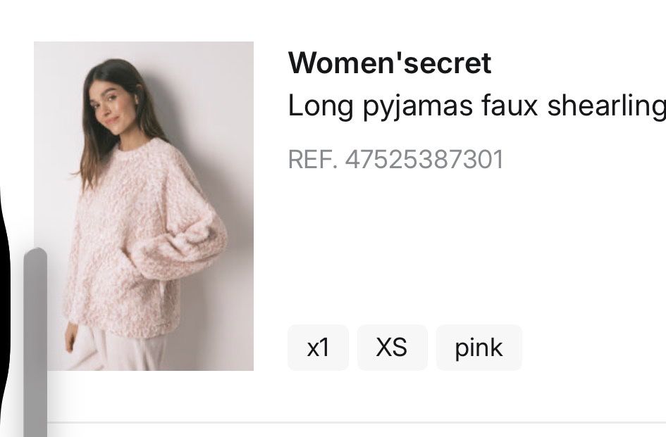 Бюстие, клин и пижама на women secret