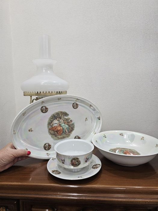 Супница мейсенский букет,мадонна Чехсловакия , GDR