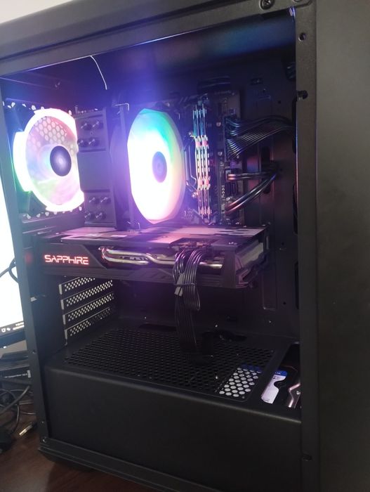 PC Gaming i5 11400f/16gb/SSD/HDD/RX 5700 XT 8gb, eventual monitor