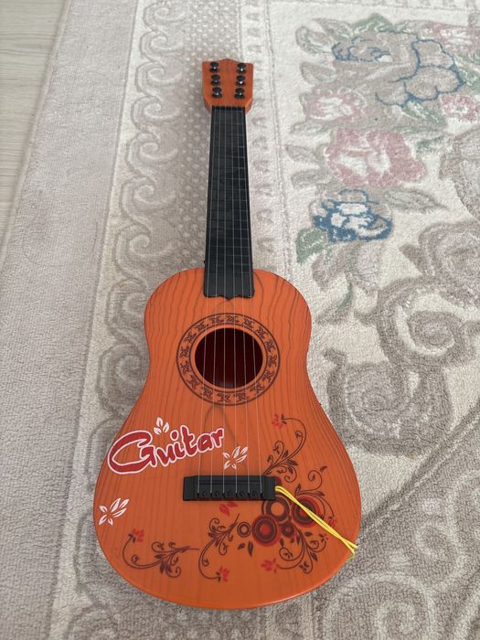 мини гитара 6 струнной