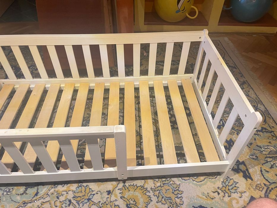 Pat copii u-grow 40x170 saltea si husa incluse!