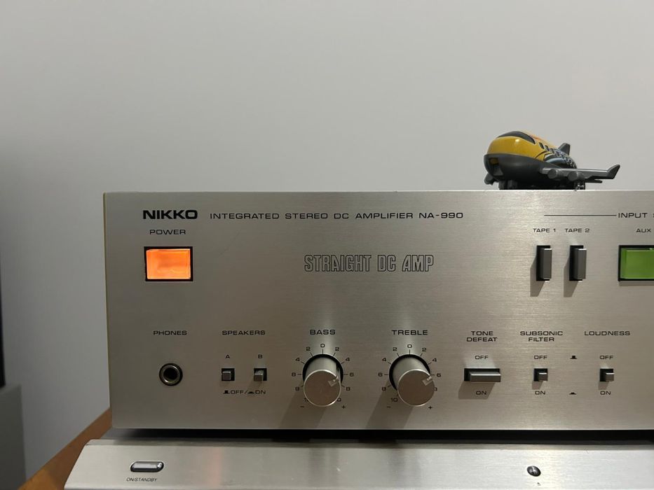 Amplificator Nikko NA 990 cap de serie - Vintage Hi Fi Made in Japan