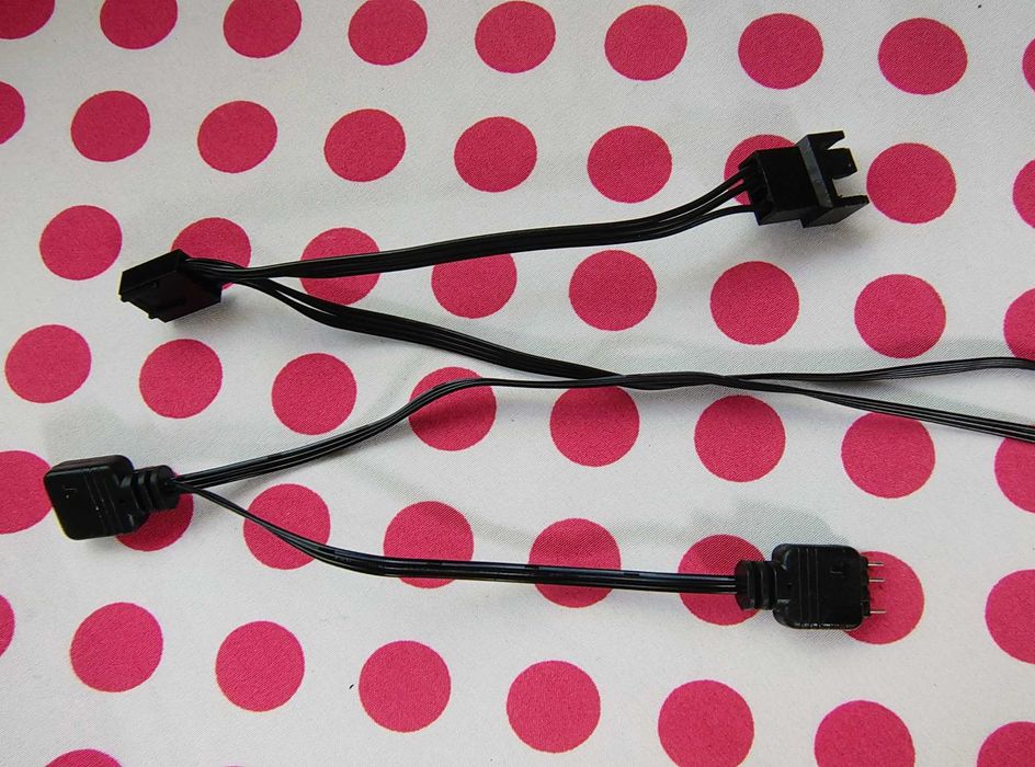 6 X Cooler Ventilator Acegeek ARGB PWM Infinity Mirror Black 120mm.