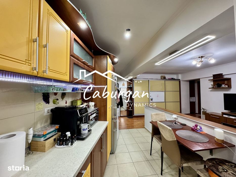 Apartament cu 2 camere, 46mp utili, mobilat, bloc cu lift, Turnisor